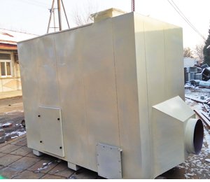 WMC-2型脉冲布袋除尘器的结构图-天津市富莱尔环保设备有限公司